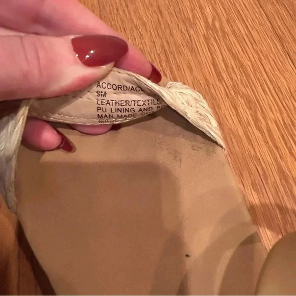 Steve Madden Accord Espadrille Platform Sandals Strap Tan Women’s Size 9 - Picture 7 of 8